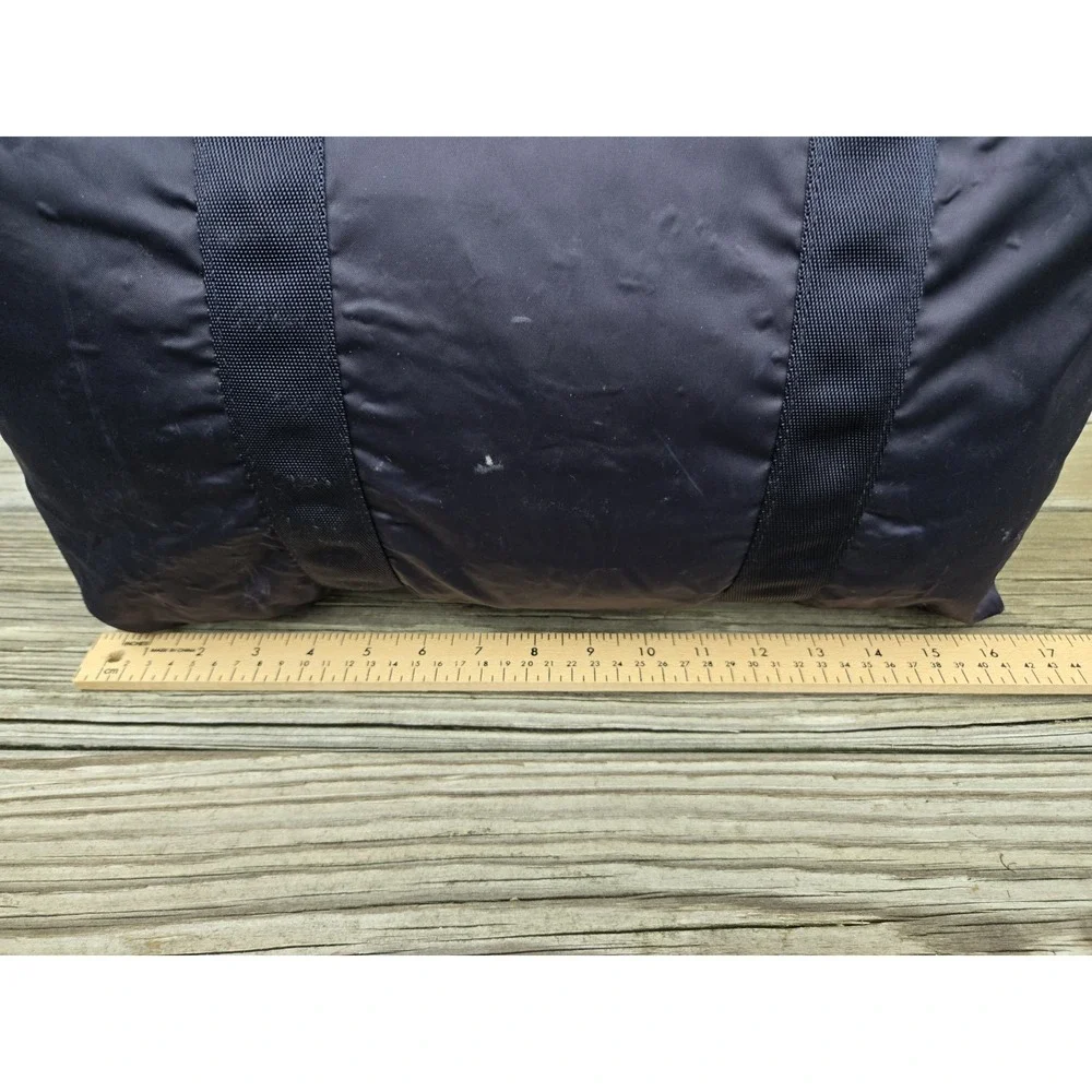 Bric's Nylon Leather Navy‎ Blue Duffle Bag